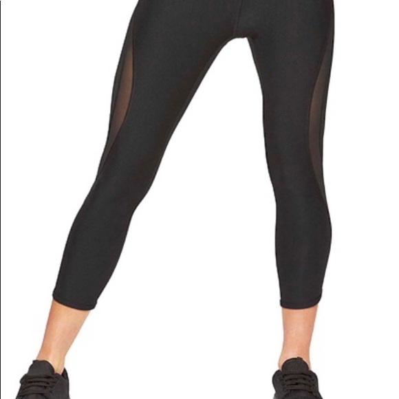 Breathable yoga Atlantic mesh pants - Picture 3 of 5